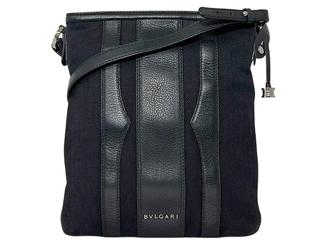 Bulgari Bolsa de Ombro Bvlgari B.zero1 Preto