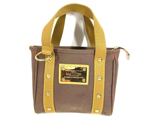 Borsa Tote Louis Vuitton Antigua Cabas PM Marrone