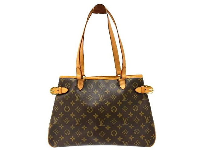 Bolsa de Ombro Louis Vuitton Monogram Batignolles Horizontal Marrom