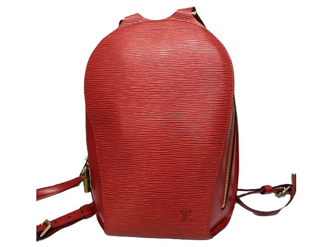 Louis Vuitton Epi Castilian Red Backpack