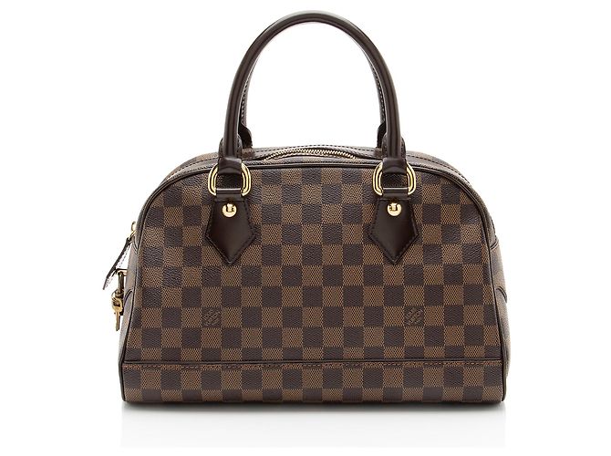 Bolsa Louis Vuitton Damier Ebene Duomo Marrom