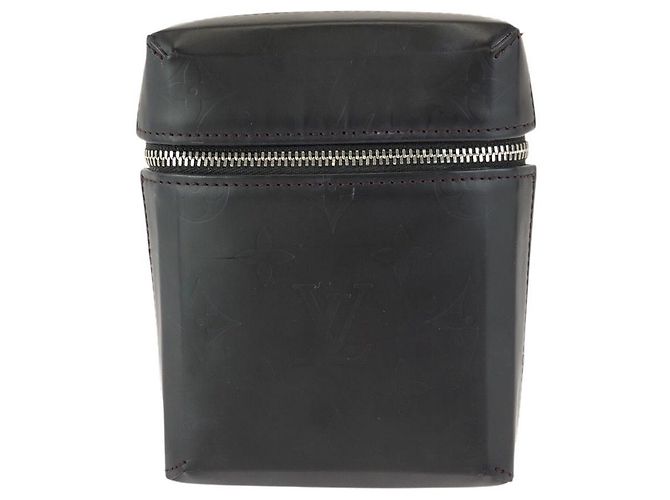 Pochette in pelle Louis Vuitton Marrone