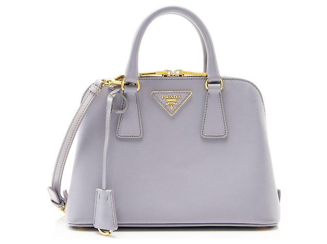 Petit sac à main Prada Saffiano Promenade Violet