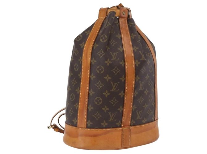 Louis Vuitton Randonnee Monogram Canvas PM Castaño