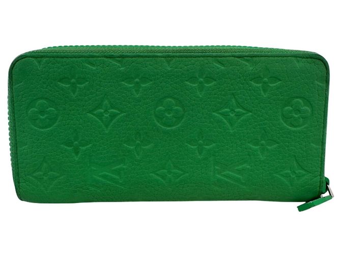 Louis Vuitton Zippy Wallet in Green Light green