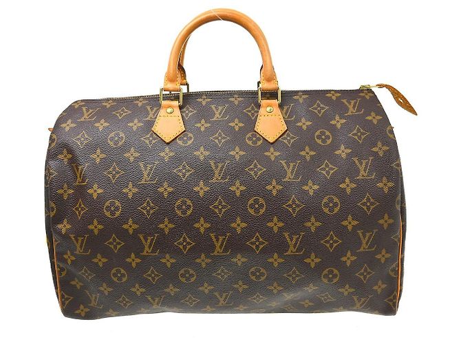 Louis Vuitton Speedy Monogram Canvas 40 Marron