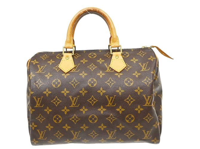 Louis Vuitton Speedy Monogram Canvas 30 Marrone
