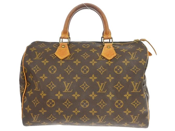 Louis Vuitton Speedy Monogram Canvas 30 Marrone