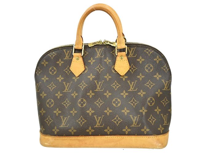 Louis Vuitton Alma Monogram Canvas PM Marron