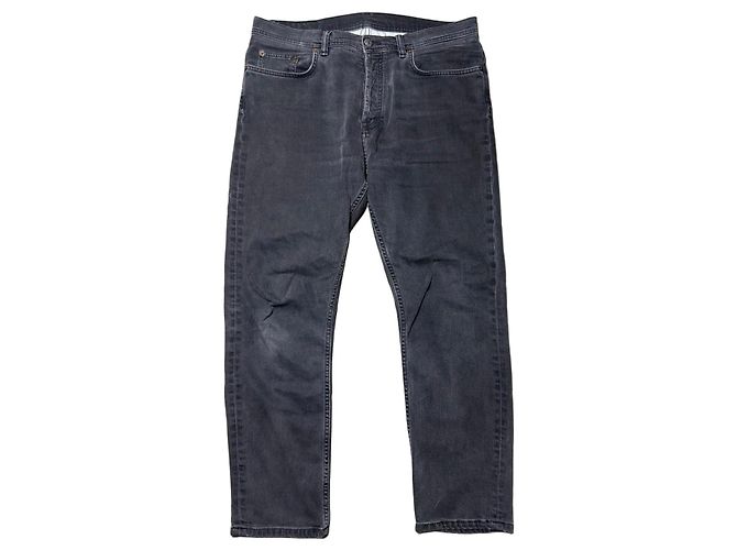 Acne Studios Jeans Denim Gris 