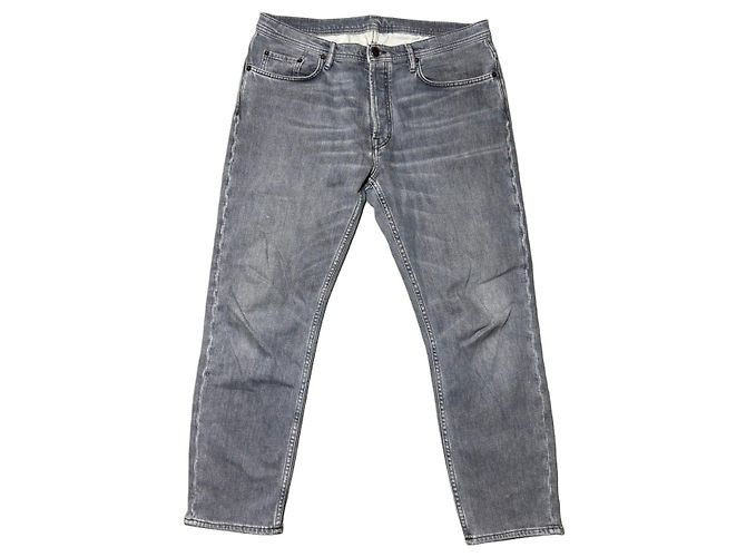 Vaqueros Acne Studios Straight-Slim Grises 