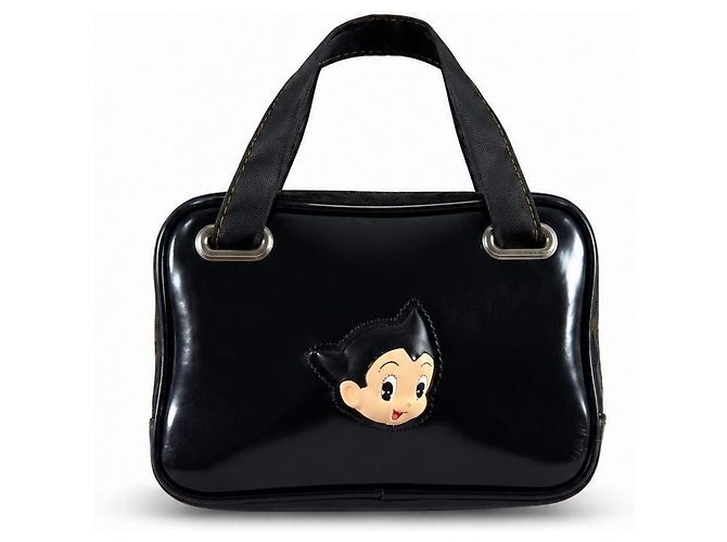 Autre Marque Mini Borsa Astro Boy Nera PVC Nero 