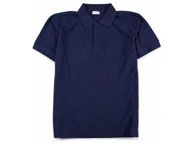 Polo Dior Uomo blu navy in cotone Blu scuro