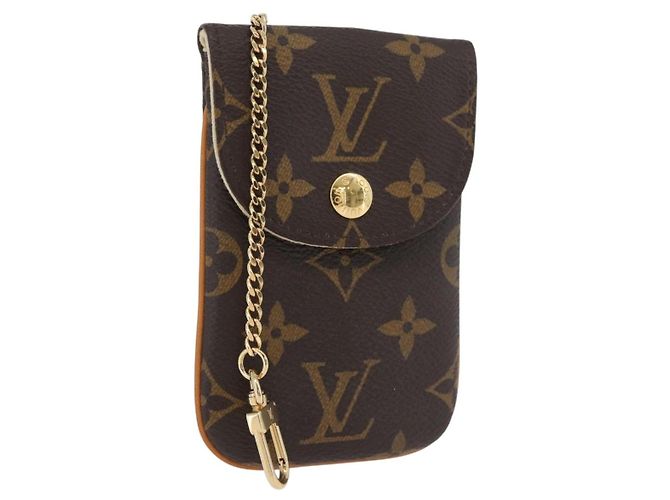 LOUIS VUITTON Monogram EtuiTelephonne MM Custodia per cellulare M66546 LV Auth 181484A Monogramma