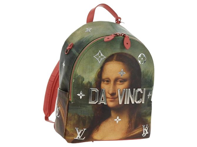 LOUIS VUITTON Masters Collection Da Vinci Palm Springs M43375 LV Auth 181424SM Multicolor