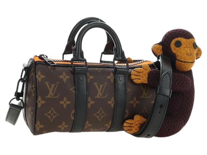 LOUIS VUITTON Monogram Monkey Puppet Keepall XS Bag M80118 LV Auth 181387SM Monogramme