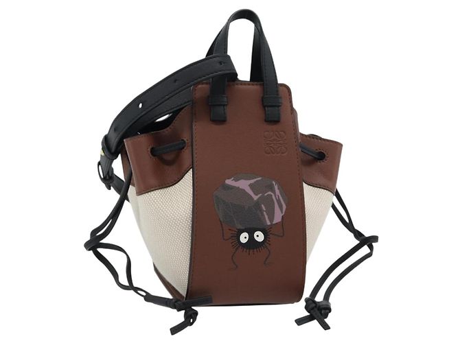 LOEWE Studio Ghibli Spirited Away Soot Sprites Hammock Mini Auth 167367SM Beige