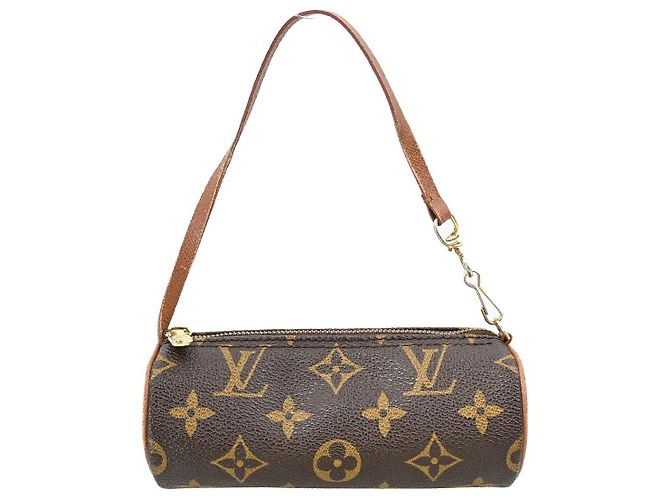 Louis Vuitton Papillon Pochette Monogram Canvas Mini Marron