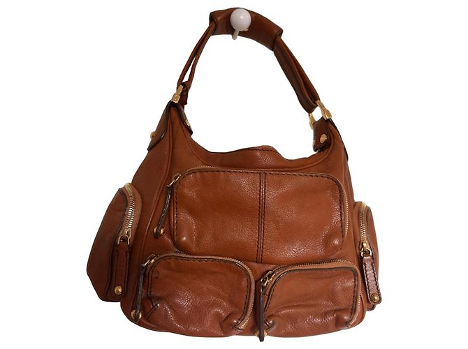 Tod's D-Styling Bolsa Hobo em couro marrom