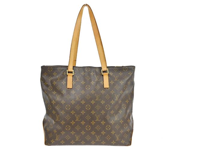 Louis Vuitton Cabas Mezzo Monogram Canvas Marrone