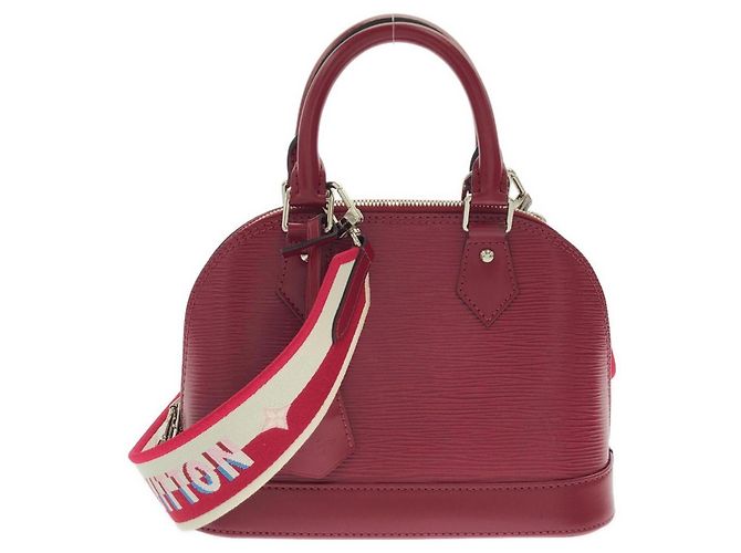 Bolsa Louis Vuitton Epi Alma BB Rosa
