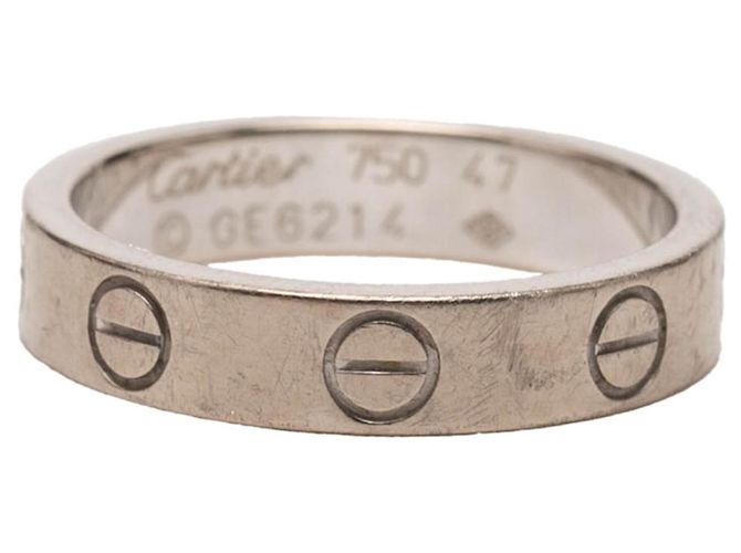 Anillo Love de Cartier en oro blanco de 18K