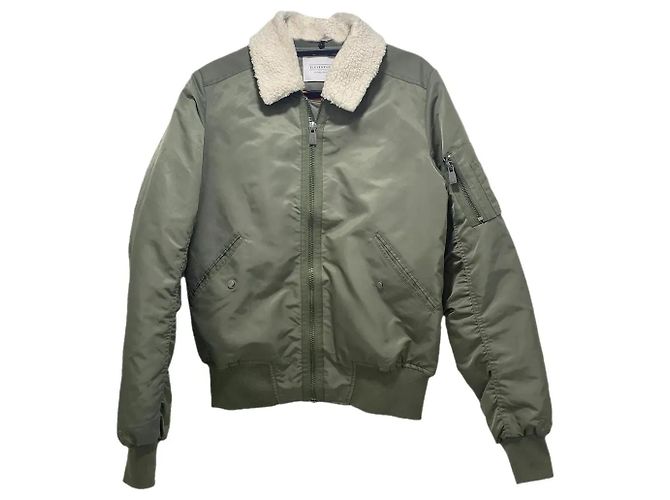 Eleven Paris Puffer Jacket for Men Khaki