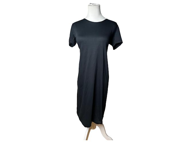 Yves Saint Laurent Robe en coton vintage Saint Laurent Noir M 