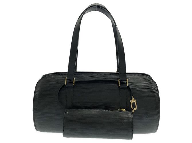 Borsa Louis Vuitton Epi Soufflot Nero