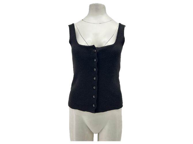 Autre Marque Top in lana nero BY AYLIN KOENIG