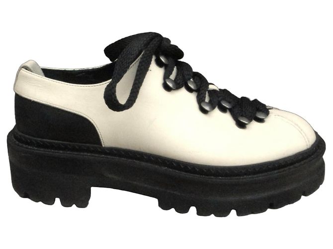 derbies Bally p 36 Nero Bianco 