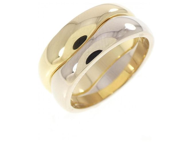 Anello Cartier Love Me Oro Bianco e Giallo