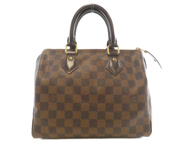 Borsa Boston Louis Vuitton Damier Speedy Damier ebene