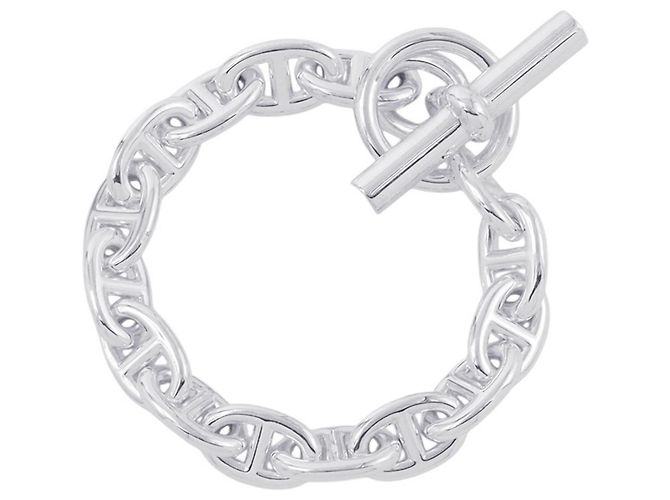 Hermès Hermes Chaine d'Ancre PM Bracciale Charm Argento