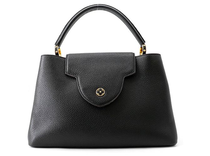 Sac à main Louis Vuitton Capucines MM Noir