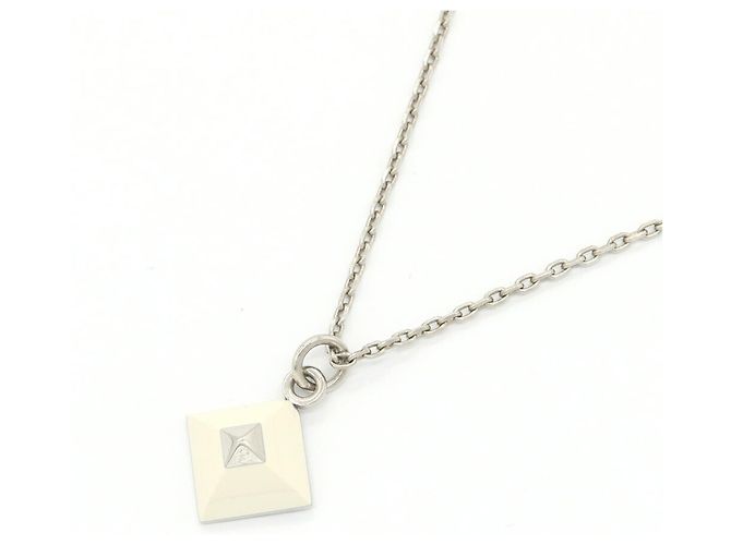 Hermès Collana Hermes Medor Cupid Argento Crudo 
