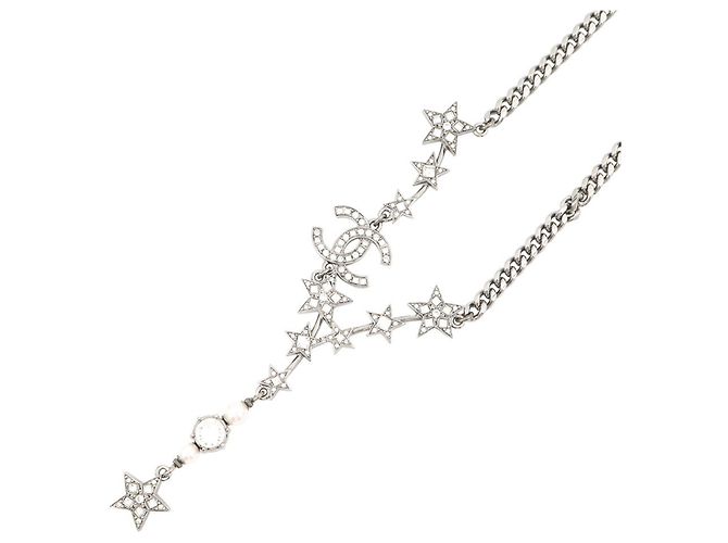 Collana Chanel Motivo Stella Argento