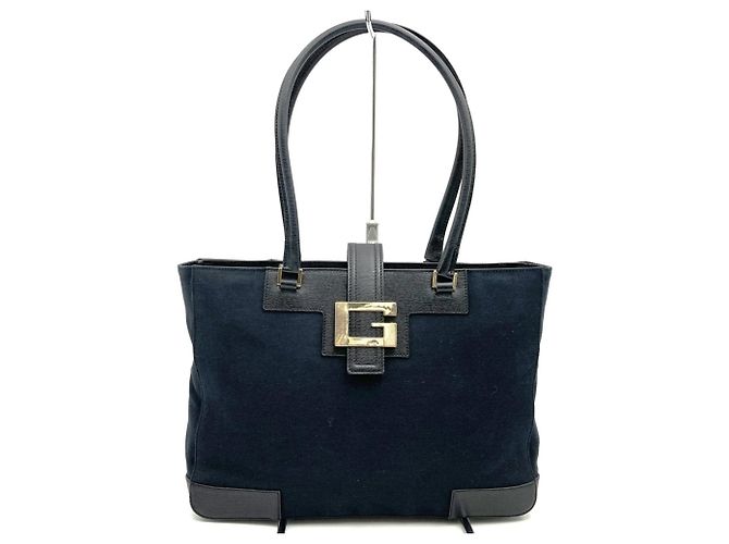 Gucci 002 1109 G Tote Bag Black
