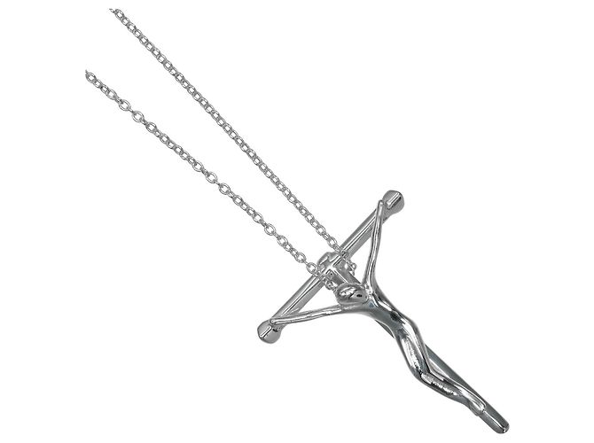Collar Crucificus Small Tiffany & Co. Plata