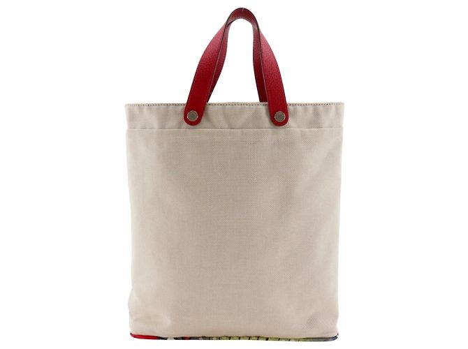 Silk In Hermès Bolsa de mão/Sacola Hermes Petit Ash Bege