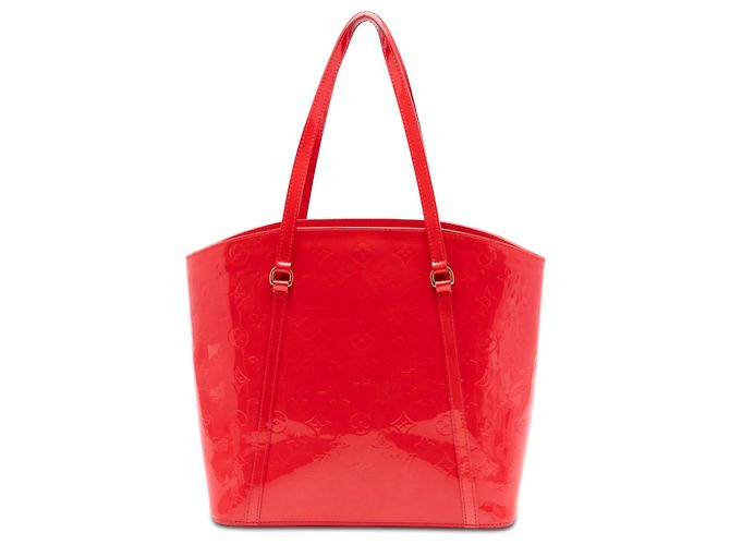 Louis Vuitton Red Monogram Vernis Avalon GM Rosso
