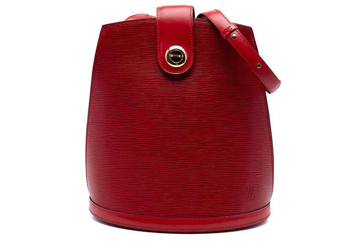 Louis Vuitton Cluny Epi vermelho