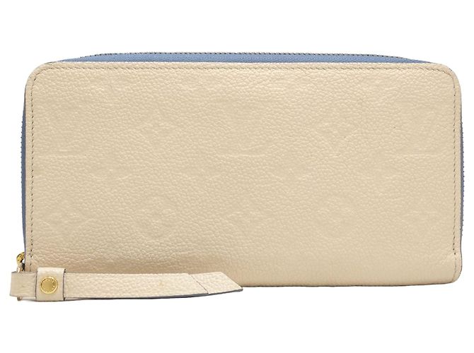 Cartera Zippy Long Louis Vuitton Beige Monogram Empreinte