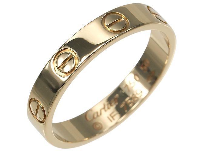 Anello Cartier Love Small Band D'oro