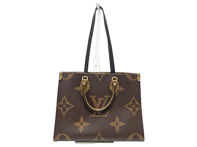 Borsa Tote 2-Way Louis Vuitton OnTheGo MM Marrone