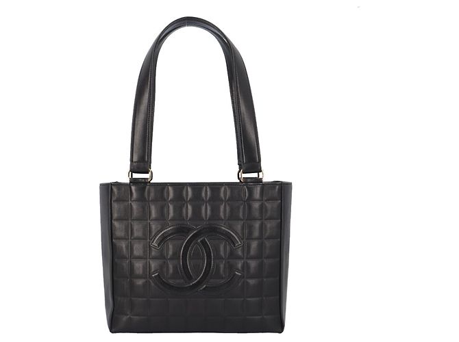Borsa a Spalla Chanel Chocolate Bar Nero