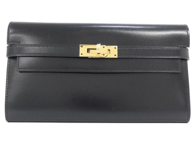 Hermès Hermes Kelly Classic Bi-Fold Wallet Black