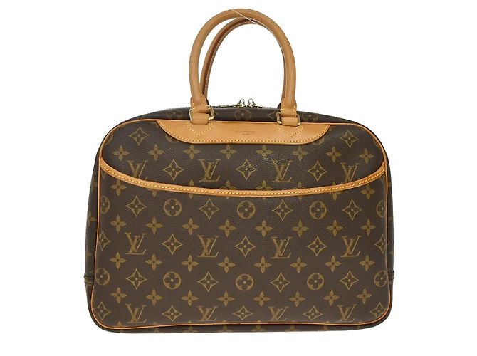 Louis Vuitton Deauville Monogram Canvas 34 Marrom