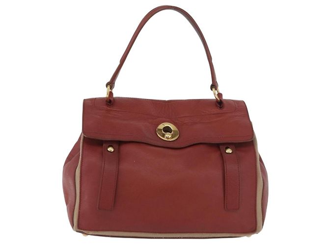 Saint Laurent Muse Two Leather Medium Rouge