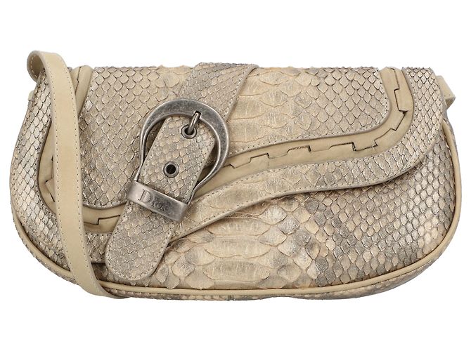 Dior Gaucho Python Handbag